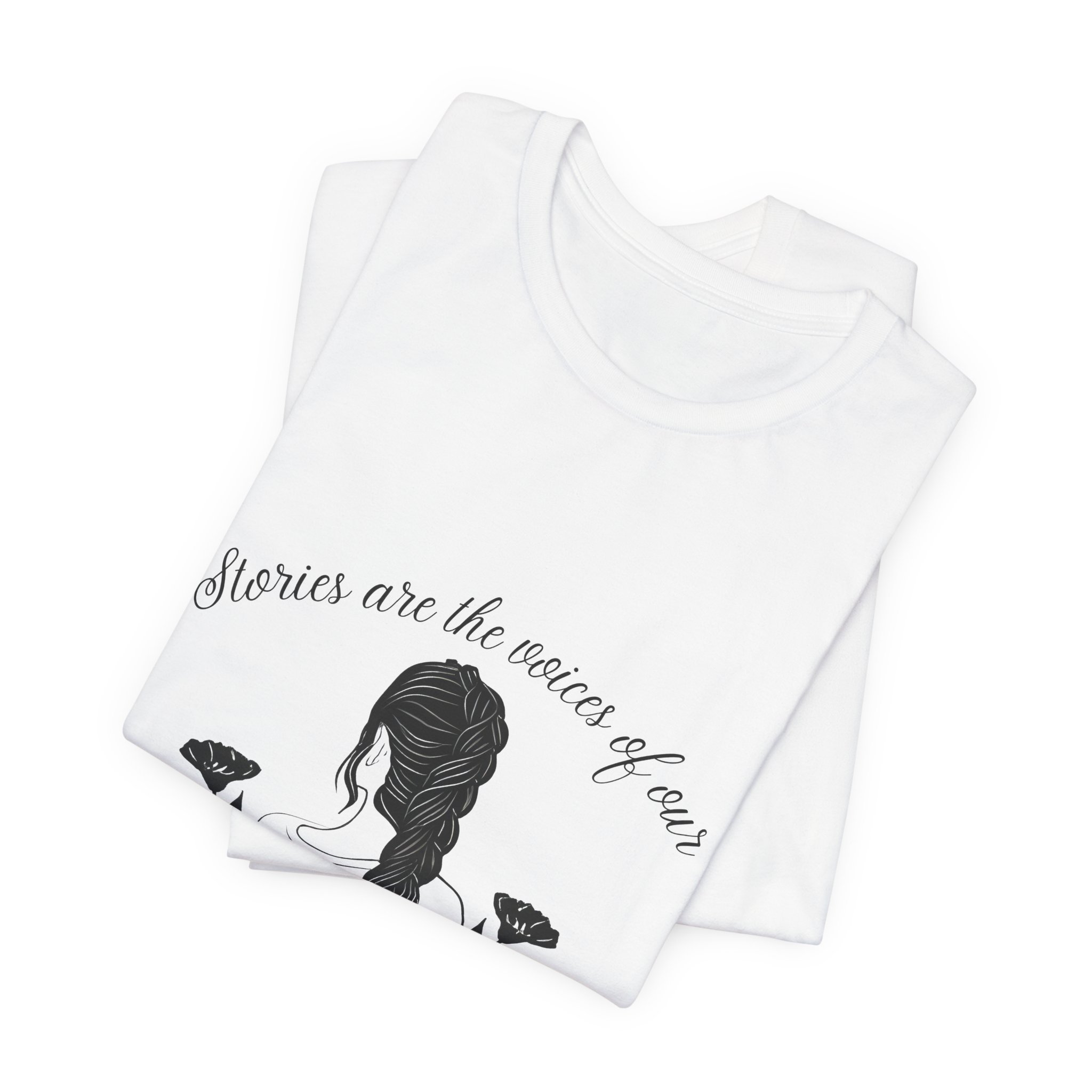 Ancestral Stories Graphic Tee — "Stories are the names of ours, ancestors carried in our hearts" - Image 3