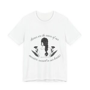 Ancestral Stories Graphic Tee — "Stories are the names of ours, ancestors carried in our hearts"