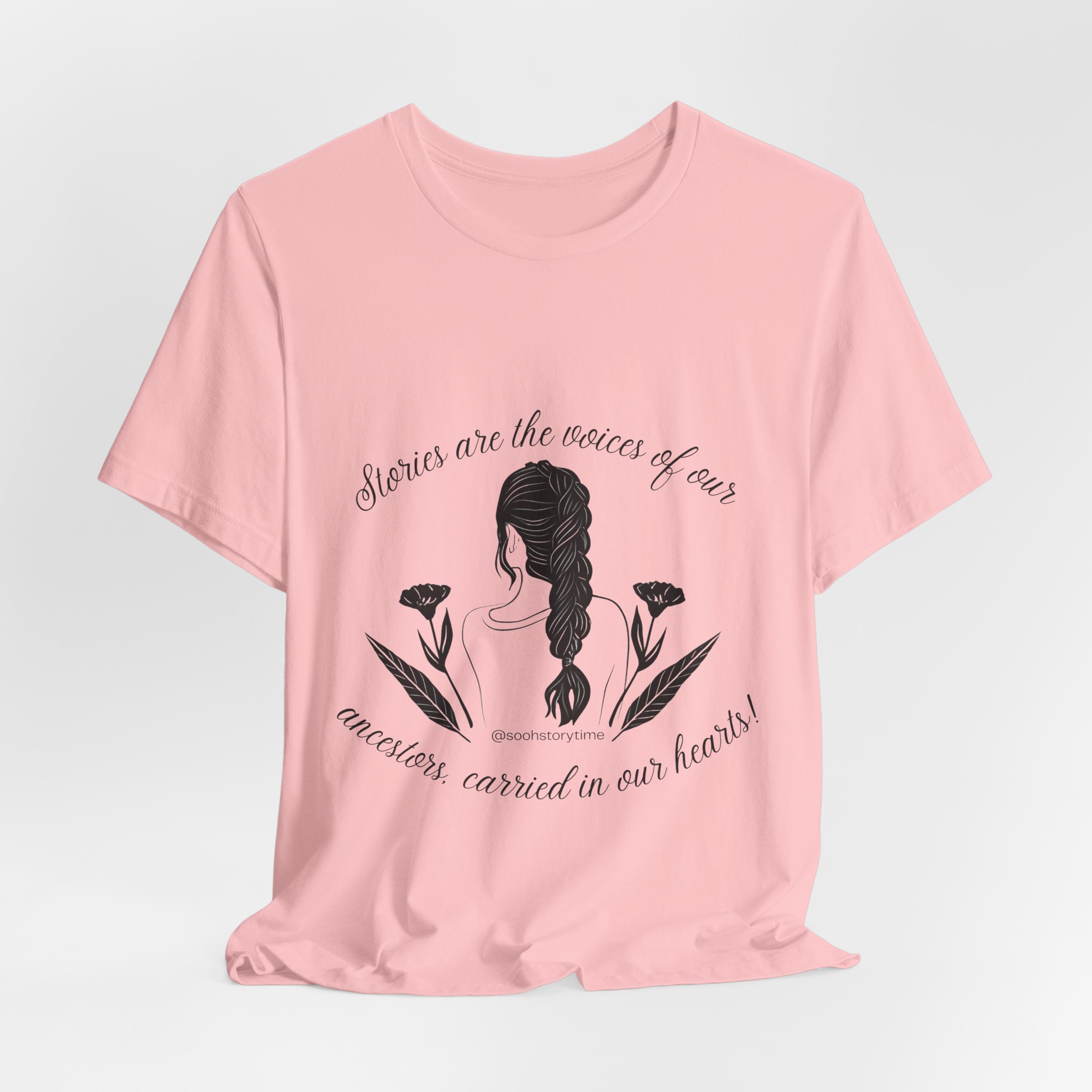 Ancestral Stories Graphic Tee — "Stories are the names of ours, ancestors carried in our hearts" - Image 12